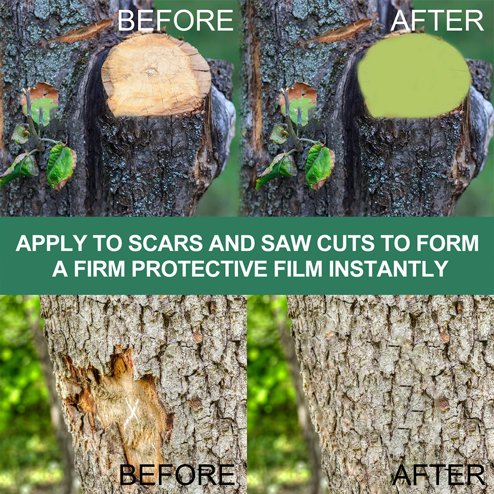 Tree Wound Sealer Tree Pruning Sealer Cutting Paste Plant Grafting Pruning Sealer Brush Bonsai Plant Grafting And Wound Repair Tools