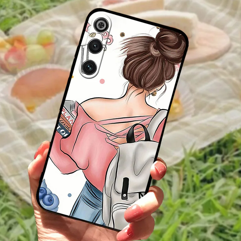 Shockproof Soft TPU Silicone Anti-Falling Back Cover