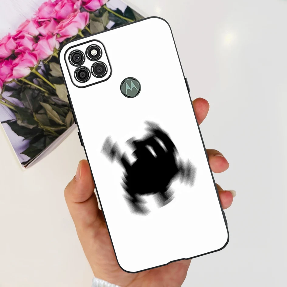 Cute Panda Cartoon Black Silicone Phone Case