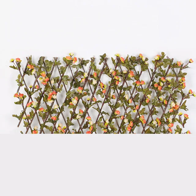 Rózsakerítés Rácsos Mesterséges Tágulás Kerti Levél Növényi Hordozható Teleszkópos Ultraibolya, Védett Fa Szabadon - Image 2