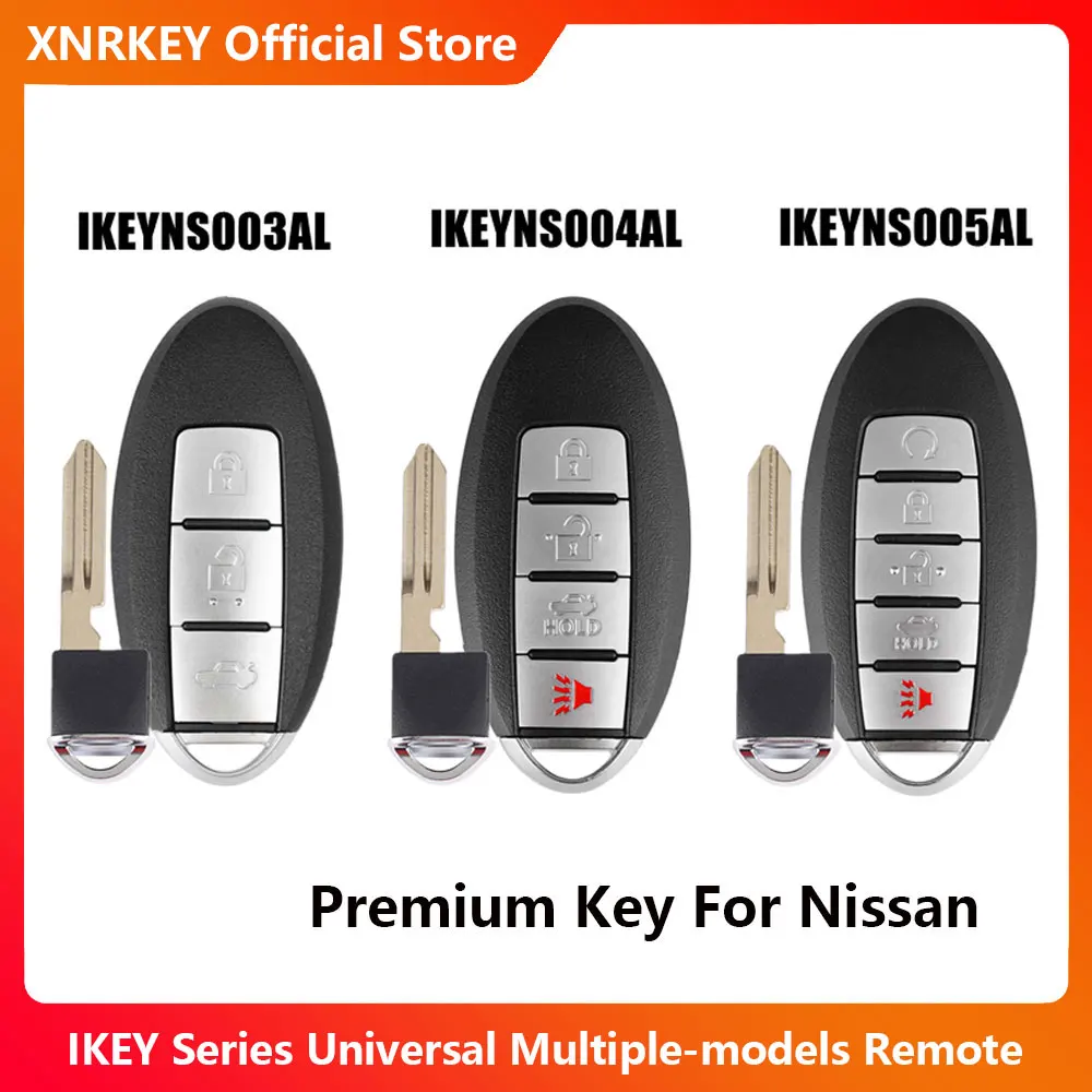 

XRNKEY AUTEL IKEY Premium Universal Smart Key for Nissan work with MaxiIM KM100 KM100E IM508 IM608 PRO Key Generator Programmer