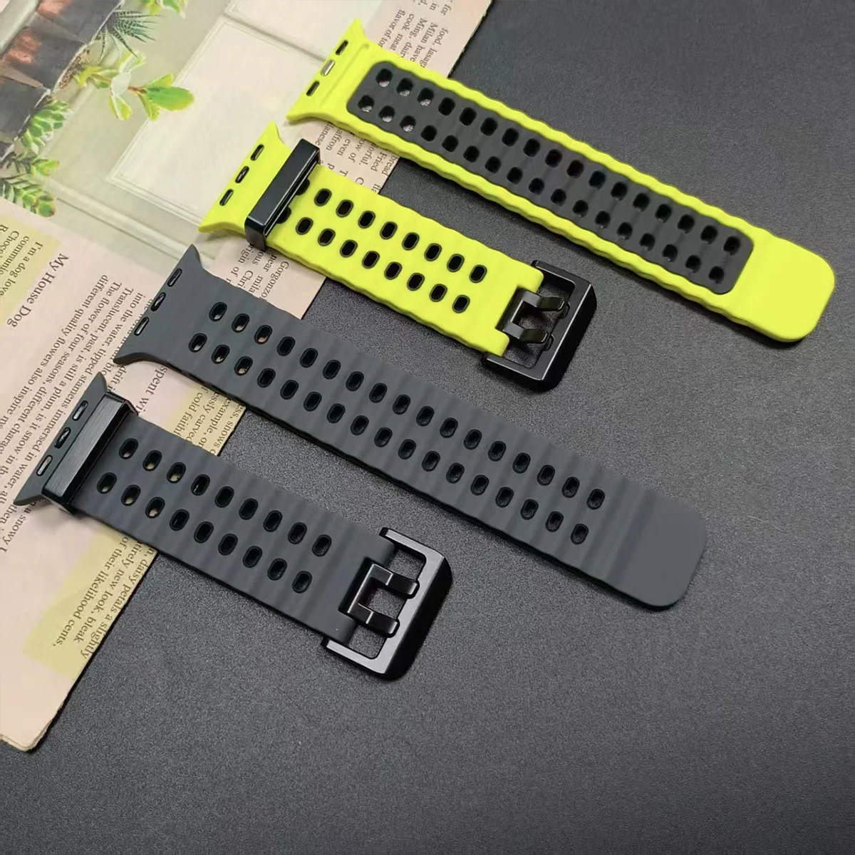 Sport Silicone Strap Bracelet for Ocean Band Apple Watch
