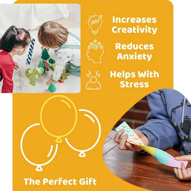 Squidopop Fidget Toys Floor Suction Cup Toy Squidops Antistress Squishy Silicone Stress Reliever Sensory Squeeze Adult Toys 3