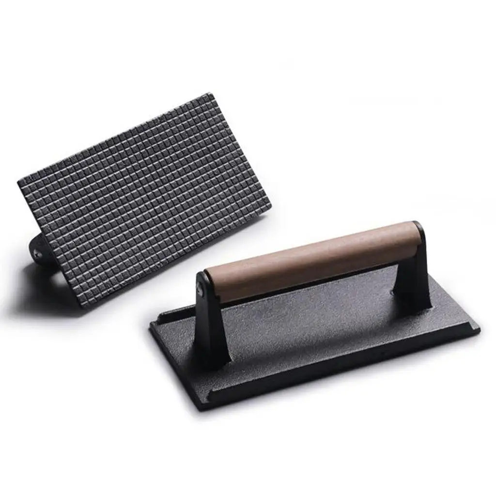Meat Grill Press Kitchenware Cooking Utensil for Pan Oven Griddle Skillet