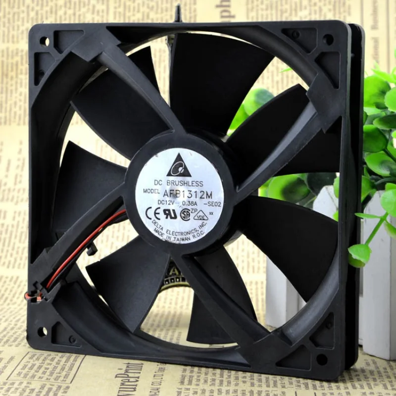 

13525 Afb1312m 12V 0.38a 2P вентилятор шасси с двумя шариками