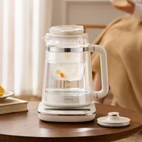 Midea Health Pot Household Multi functional Electric Heating Stew and Boil Flower Tea Boiling Water Pot Glass Automatic Cooking 1