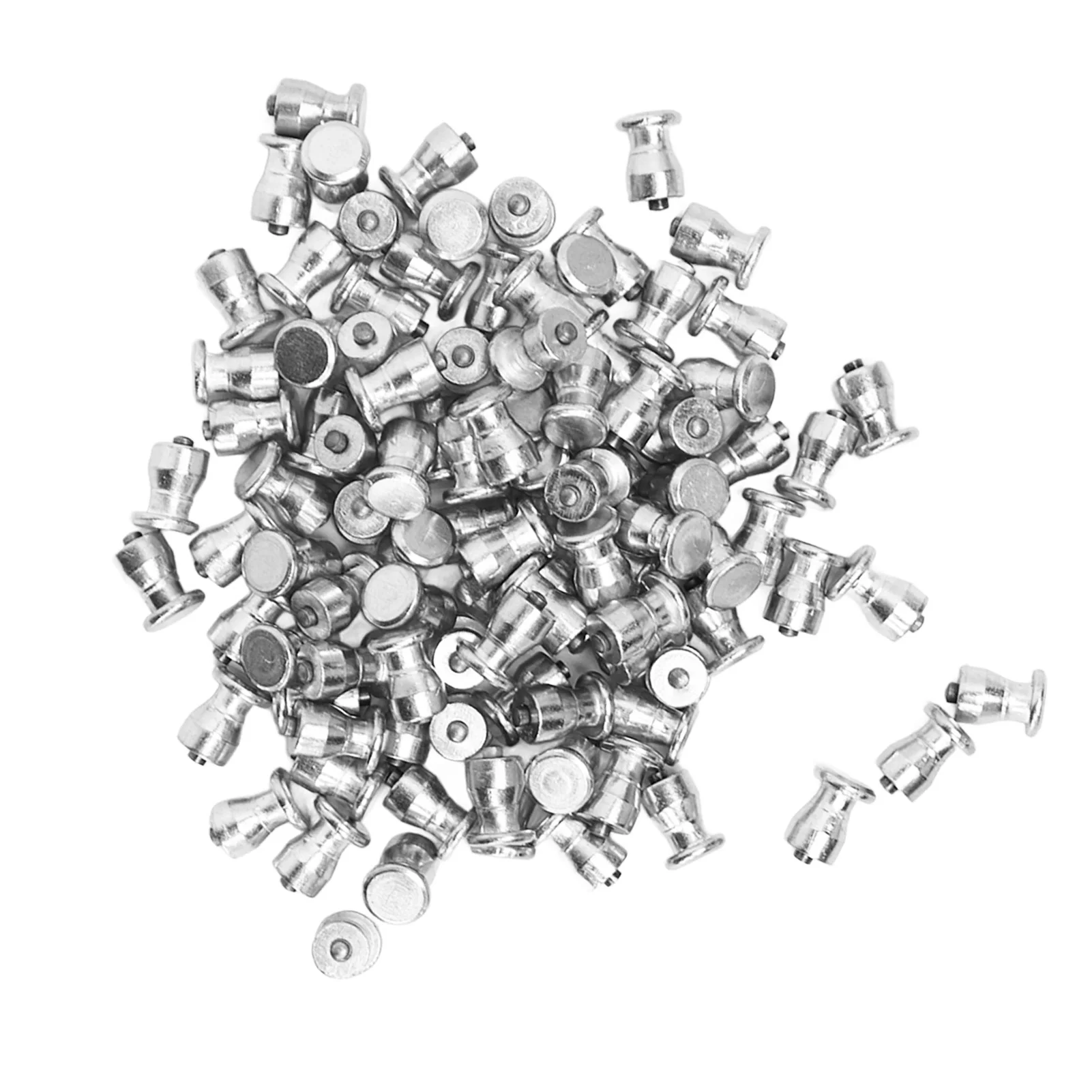 100 Pcs Vite Perno Pneumatico Argento Per Auto Camion Bike Boot Moto Atv Suv Accessori Auto