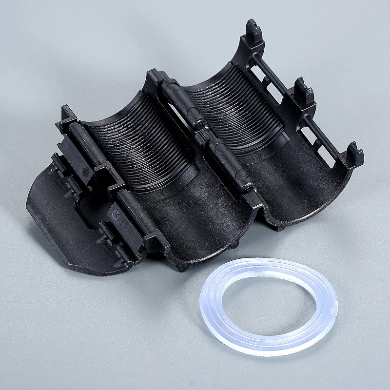 Faucet accessories 1set faucet fixing base black ABS basin buckle fixed foot nut to 32mm threaded pipe anti-loose kitchen bathroom plumbing fitting