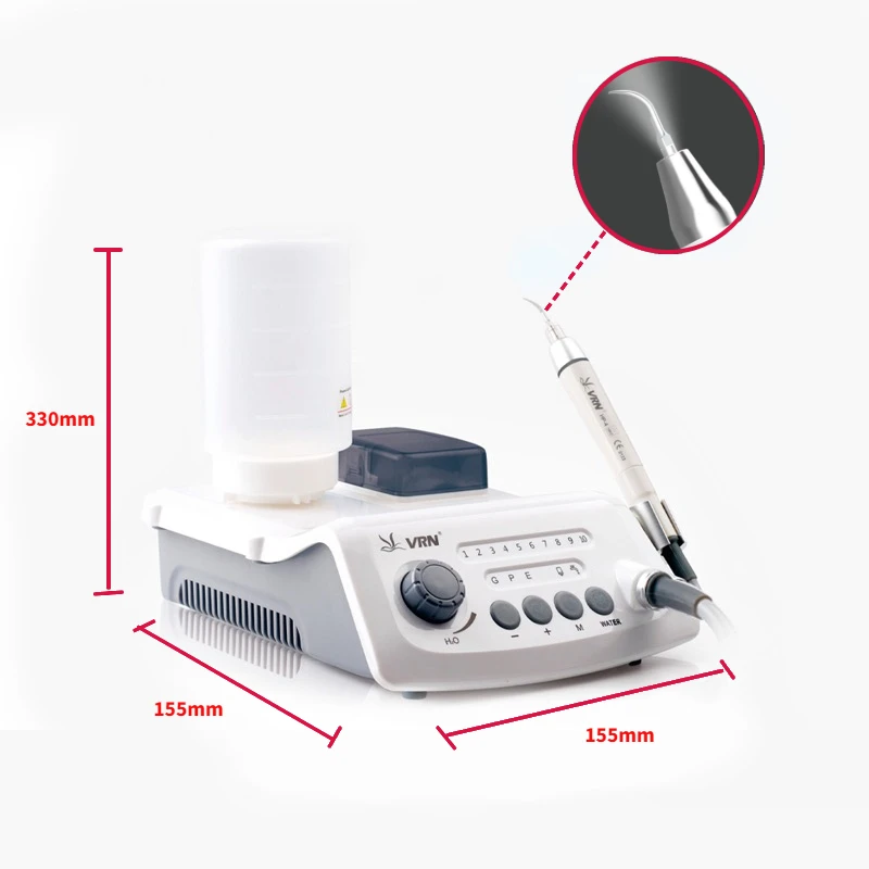 

Dental Ultrasound Scaler Wiith 6Tips Dentisty Scaling Sonic Irrigator Endo Teeth Scaler Oral Sandblasting Blaster Dentisty Tools