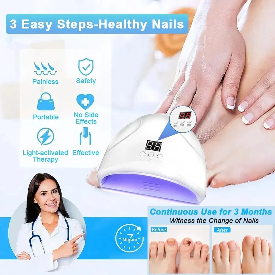 Fungal Nail Laser Device Fast Repair Essence Oil for Toenail Fingernail Treatment Onychomycosis