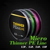 ACE HAWK BFS Fishing Line 4 Strands Braided PE Japan Monofilament MT8 Trout UL Fishing Tiny Bait Fit Tackle 3