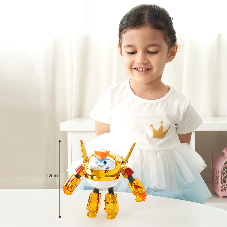 Super Wings Scoop – Giocattolo Trasformabile Da Escavatore A Robot 12,7 Cm Per Bambini 3+ Anni