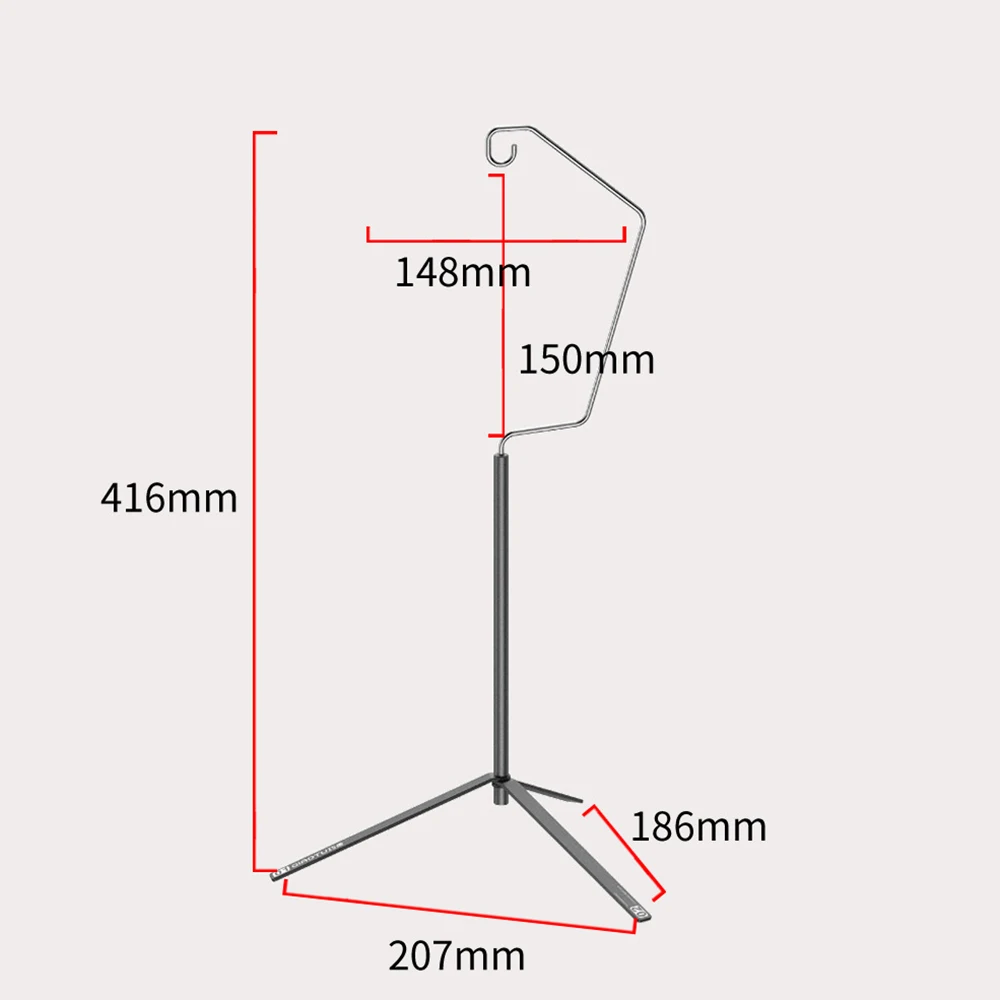 Folding Lantern Light Stand 4