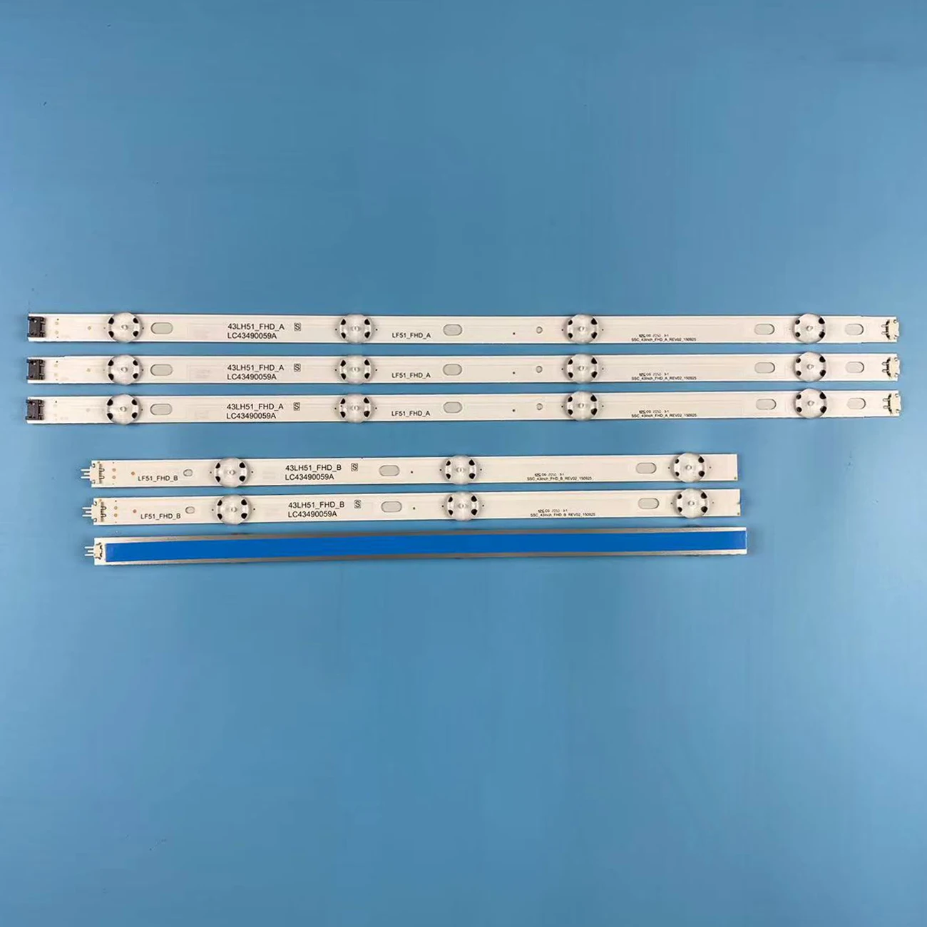 Faixa de Retroiluminação Led para Retroiluminação Agf79078001 43uk6470plc 43uj6300-ca 43lk5900pla 43uj6300sa 43uk6300mlb 43lj550t - Imagem 3