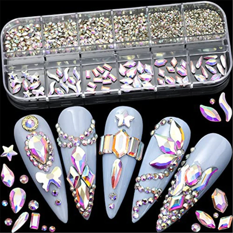 

Crystal Rhinestones Flatback Clear Stones Art Decorations