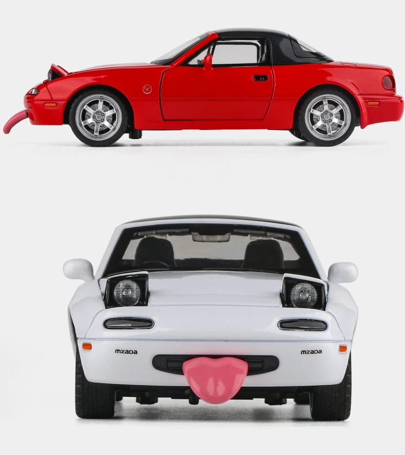 1:32 Mazda MX5 MX-5 Supercar Alloy Model Car Diecast Sound Light