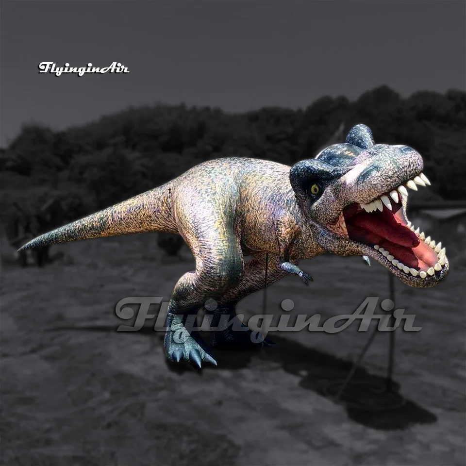 

Jussica Park Dinosaur Model Inflatable T.Rex 3m Air Blow Up Tyrannosaurus Rex For Zoo And Museum Decoration