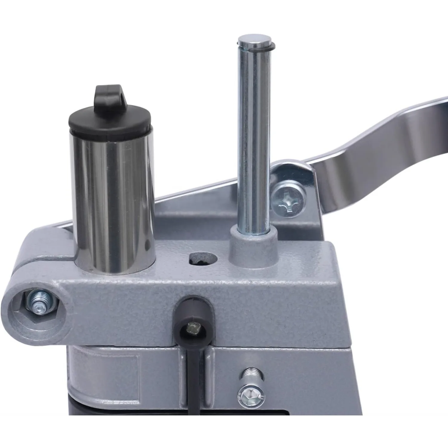 Floor Drill Press Adapter for Hand Drill, Portable Aluminium Alloy Universal Benchtop Drill Stand, Silver 4