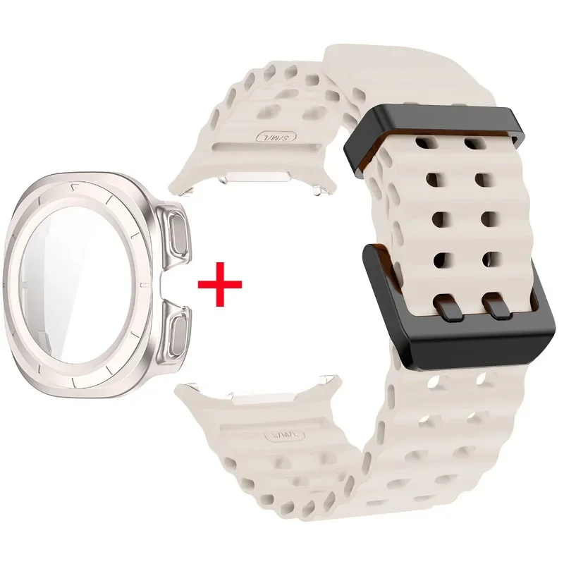 Ultimate 2-in-1 Watch Protection & Style Set with Strap, Case, and Screen Protector