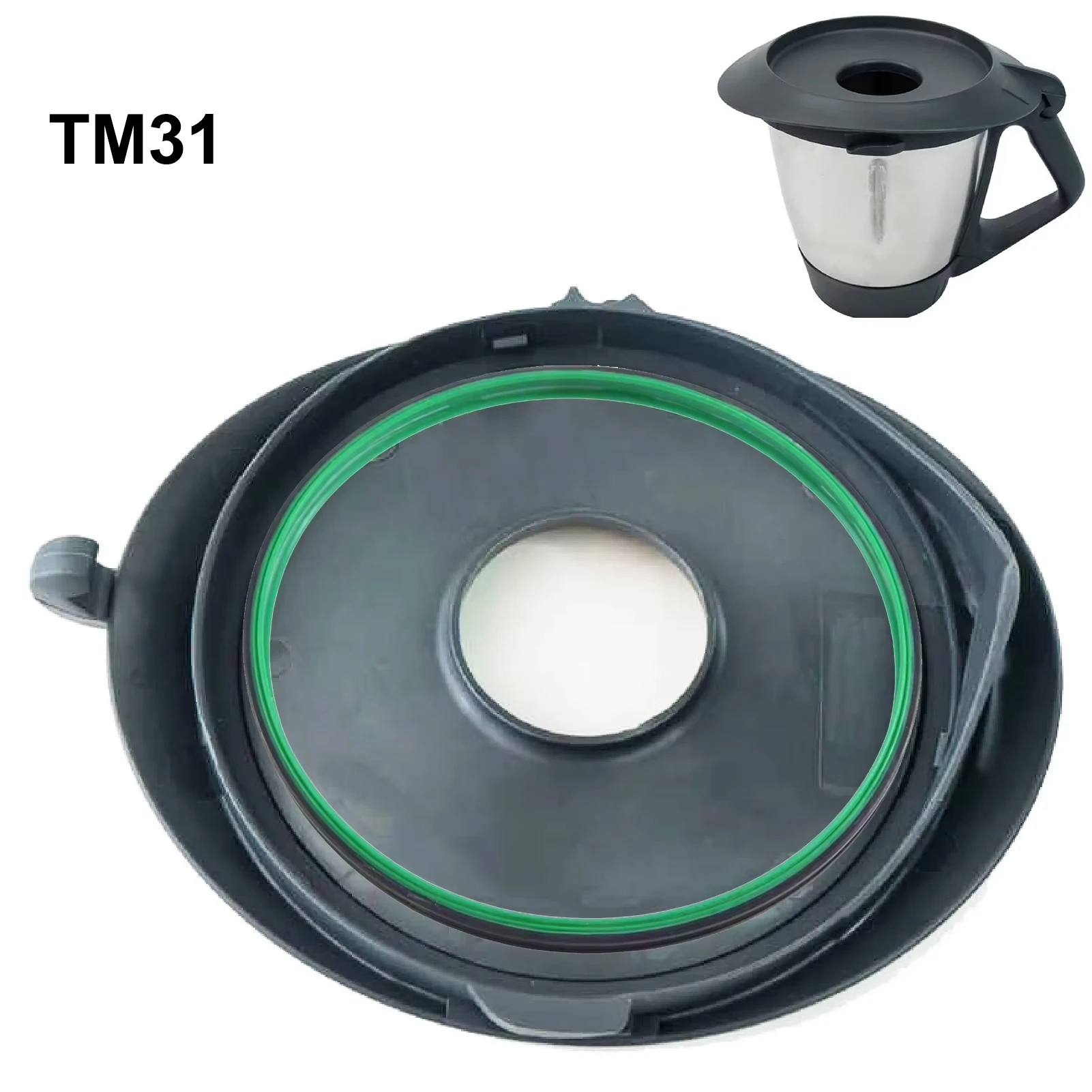 Pot Lid for Thermomix TM31 Blender Mix With Sealed Ring mixer accessories,food processor,kitchen cooking accessories,sealing ring