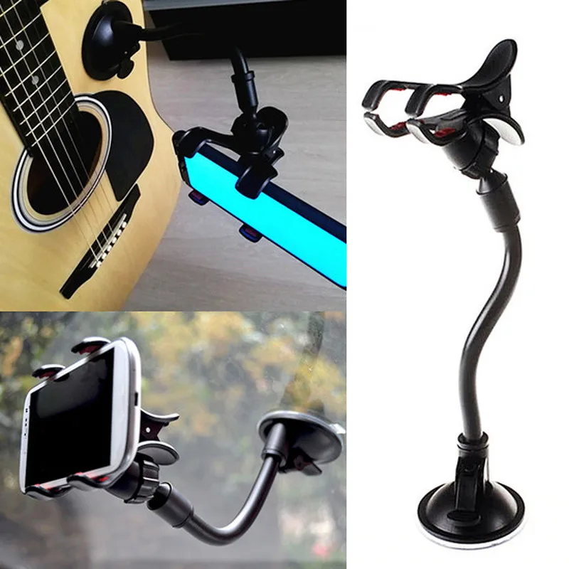 Phone Holder Stand for Guitar Street Singing lyrics Song Car Sucker