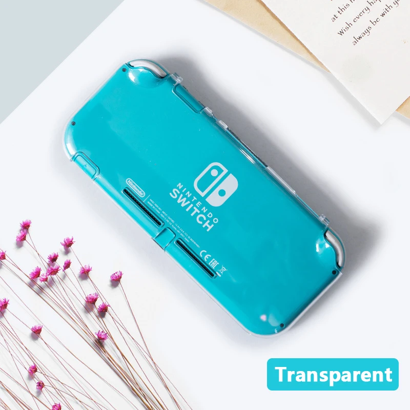 Funda protectora suave transparente para Nintendo Switch Lite, funda protectora completa, funda para controlador de Switch inastillable