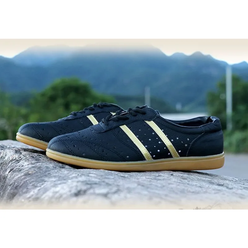 Original Brand Men Woman Anti Slip Martial Arts Training Shoe Top Quality Wearable Kungfu Shoe Comfortable Breath Tai Chi