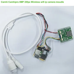 CamHi camhipro Wireless Wifi 5MP 25fps IP camera moudle SONY IMX335 Human recognition mobile APP128gb SD Card ONVIF
