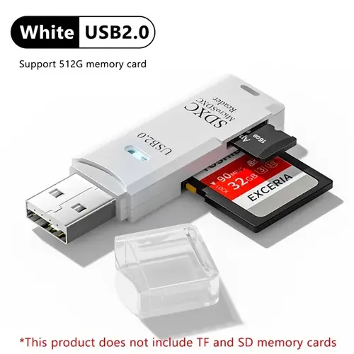 2 IN 1 Card Reader USB 3.0 Micro SD TF Card Memory Reader High Speed Multi-card Writer Adapter Flash Drive Laptop Accessories - Image 7