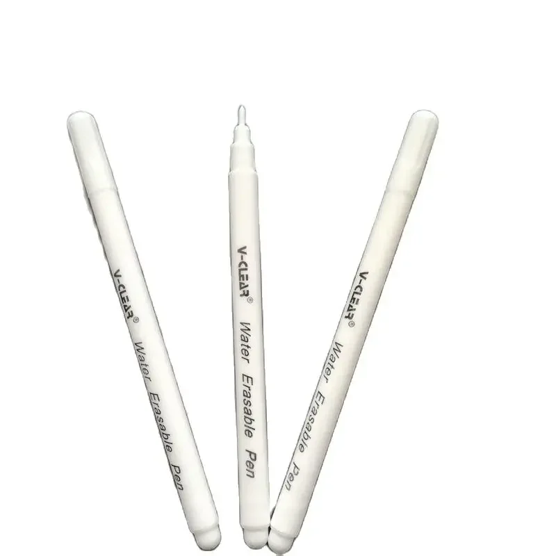 Water Erasable Fabric Marker Sewing Fine Line Erasable Marking Pen Chako Ace White
