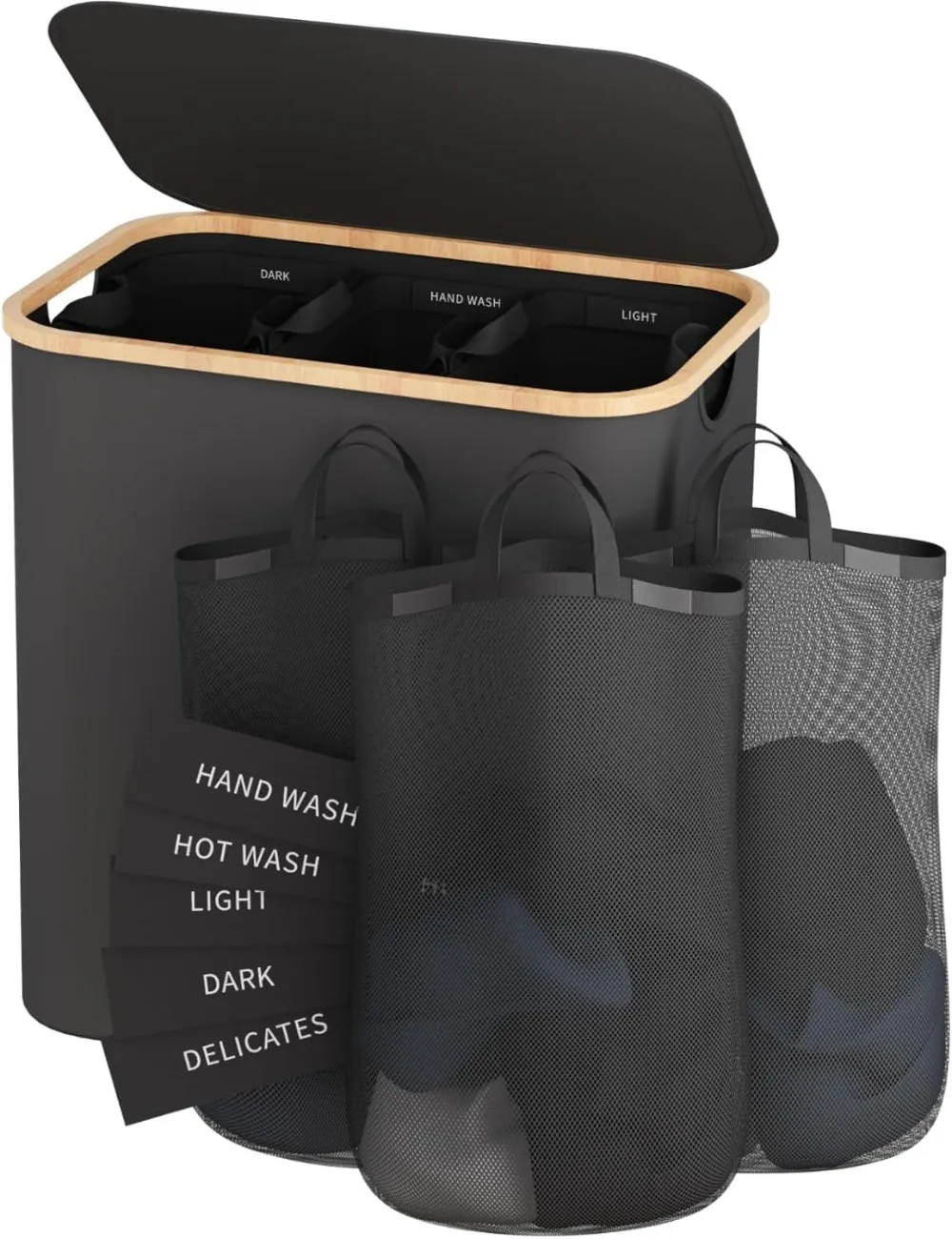 

Laundry Hamper with Lid Extra Large Hampers for Laundry Basket with Lid for Bedroom Laundry Room