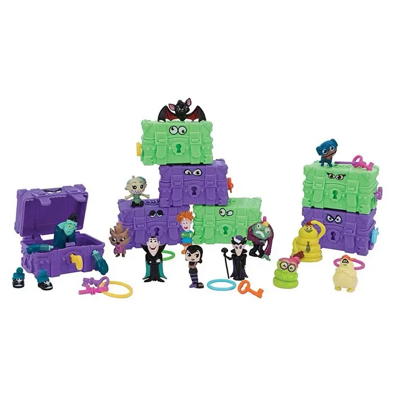 Capsule Toys Children'S Elf Hotel Key Open Treasure Box Sorpresa Trendy Play Blind Box Doll Mini Decorazione Regalo Gashapon