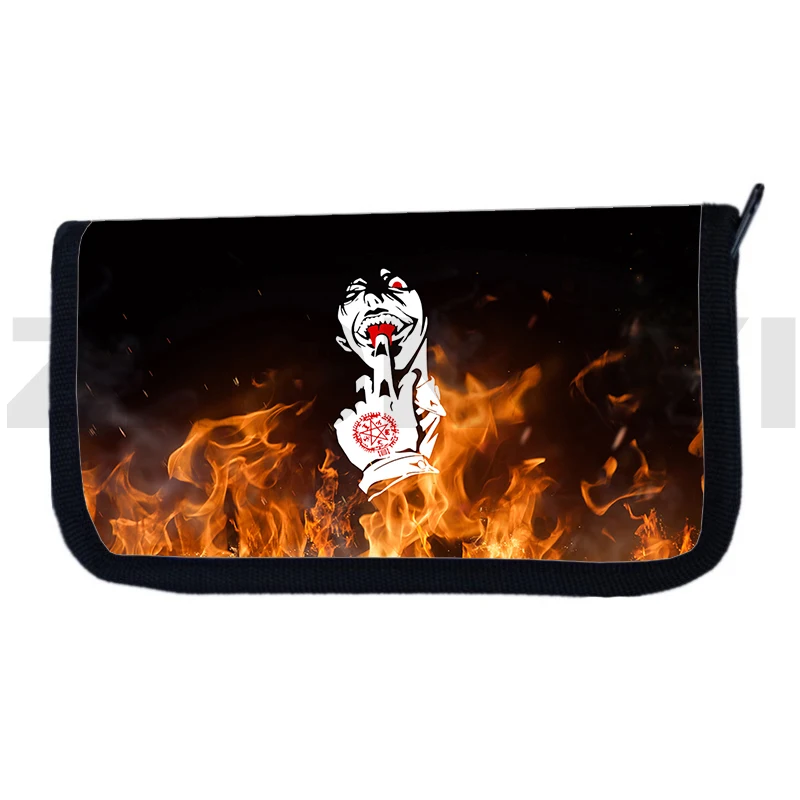 

Cool Hellsing 3D Wallets Long for Men Daily Purses for Women Clutch Money Bag Teenager Cosplay Manga Alucard Eyes Coin Purse