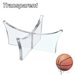 Acrylic Ball Display Stand (Transparent)