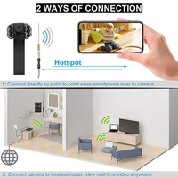1080P Mini caméra Wifi 4K HD caméra APP surveillance à distance caméscope de sécurité à domicile bricolage Portable infrarouge Vision nocturne caméra Min 4