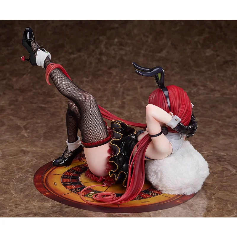 

100% Original Native BINDing Chris MeiGingo Rabbit Girl Red Hair White Tail 1/4 21CM Anime Character Collectible Gift