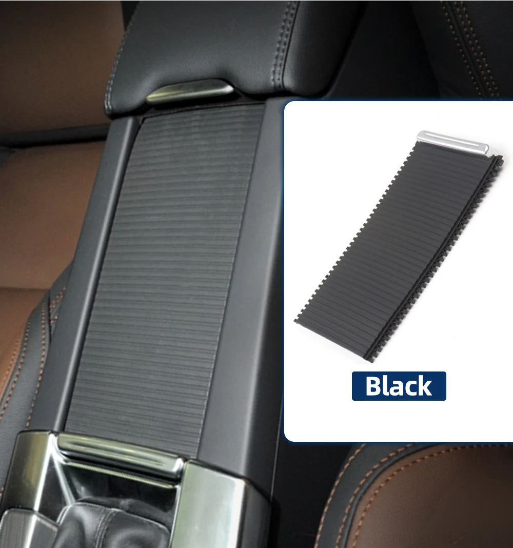 Getränke becher halter Abdeckung Schiebe rollo Rollladen Mittel konsole Aufbewahrung abdeckung für volvo s60v60xc60s60l – Detail 3
