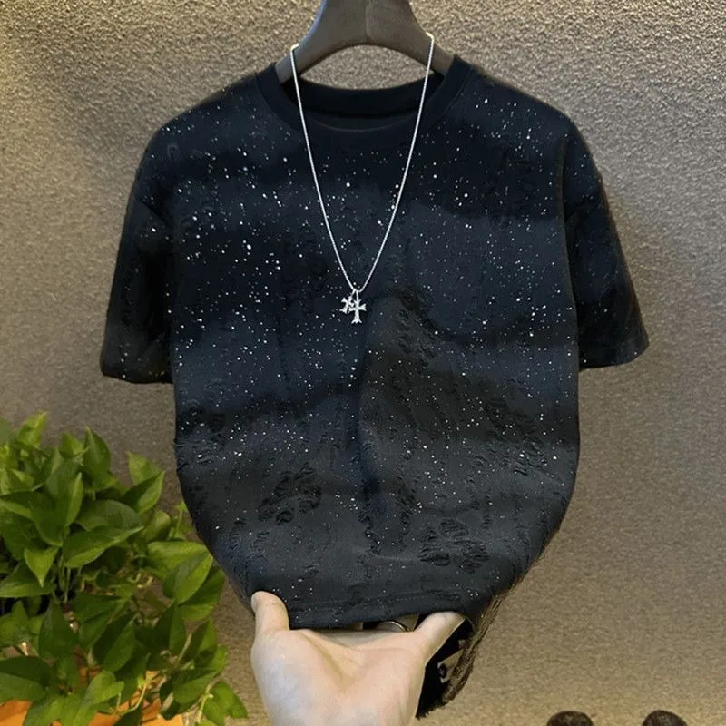 Summer Tear Men's T-shirt fabric detail