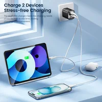 Toocki 33W GaN USB C Charger Digital Display PD3.0 High Speed Type C Fast Charging Charger For iPhone 15 14 13 12 11 Pro Max XS - Image 2