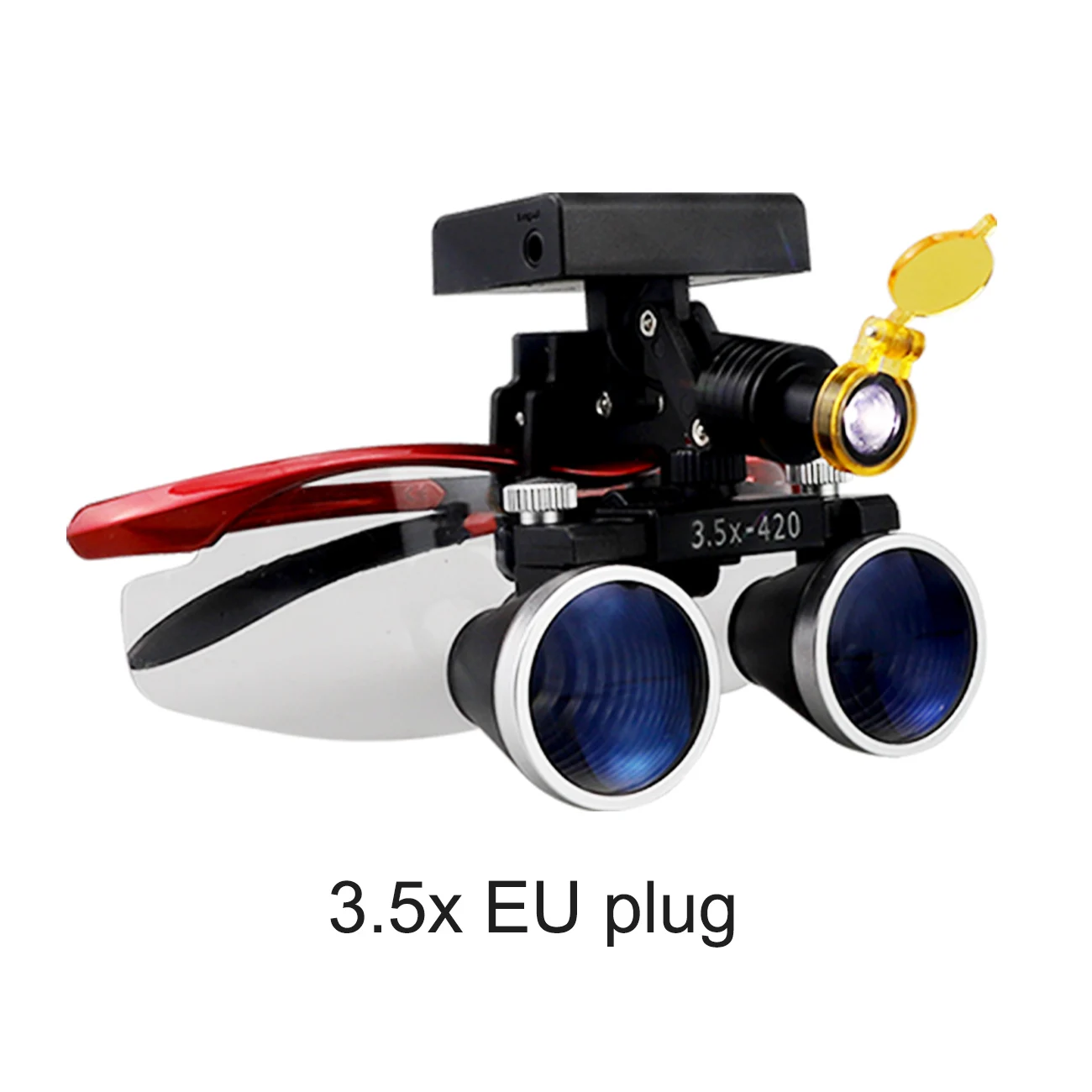 3.5X EU Plug Red