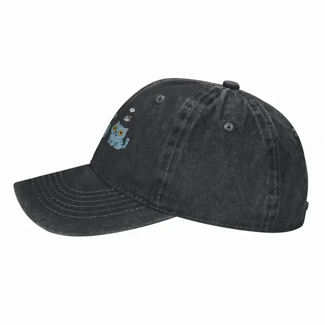 Kpop Demon Hunters Blue Tiger Trucker Hat Accessories For