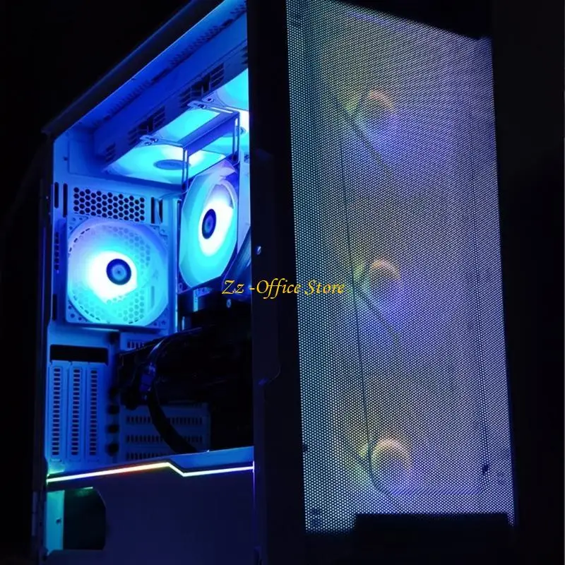 섀시 팬 슬롯에 수직 설치를 위한 85DC 천공 GPU 지지 브래킷 검정색 옵션