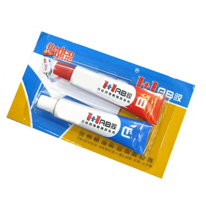 1 Set Epoxy Glue Resin Adhesive 2 Component AB Adhesive Cold Weld Plastic Metals Glass Rubber Glue Acrylic Structural Adhesive