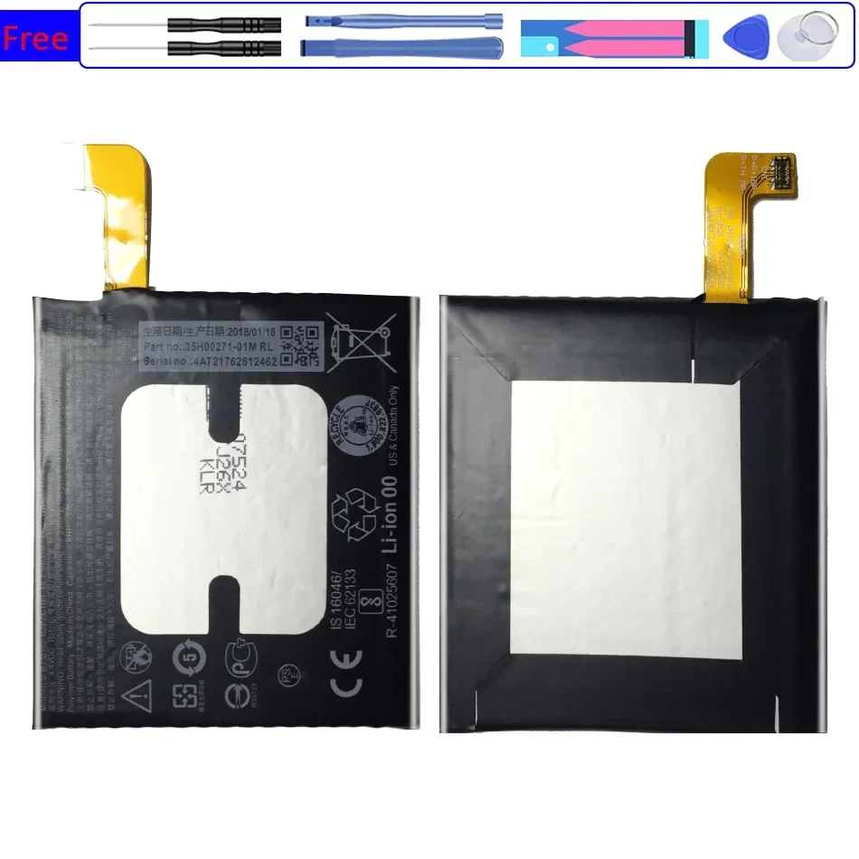 Batteria Ad Alta Capacità Da 3000Mah Per Batterie Htc U11 U-3U + Strumenti Gratuiti