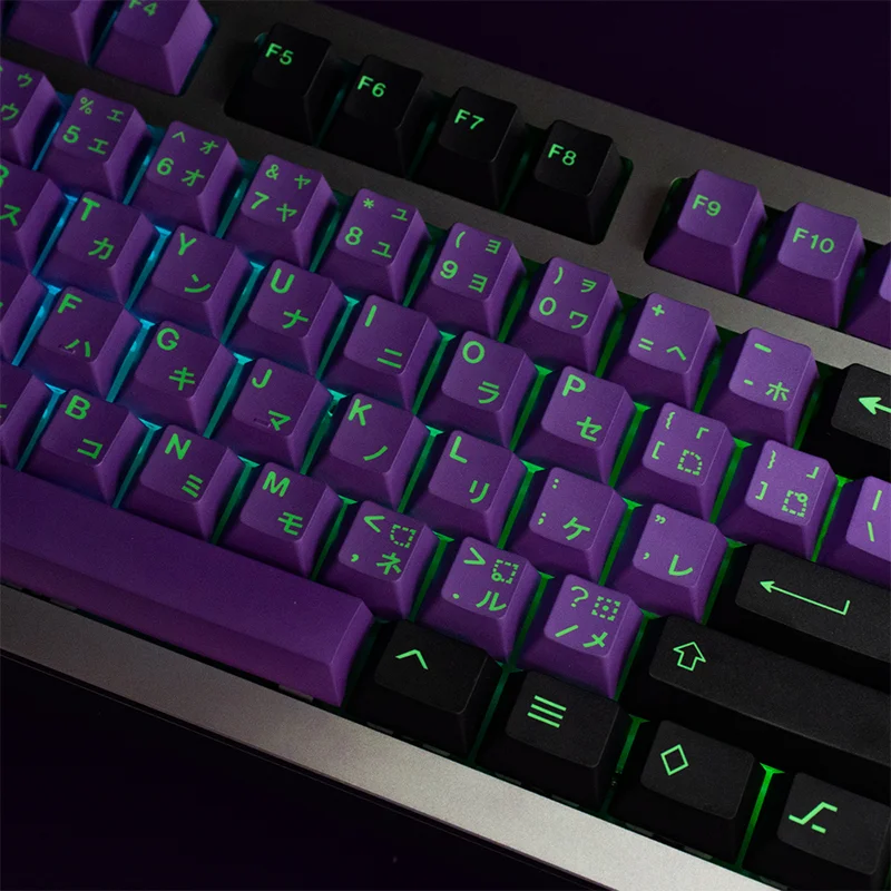 Teclado Mecânico Keycap Gmk Clones Mecha01 Eva Perfil Cereja Dye Sub 61 64 68 87 96 104 Chaves - Imagem 6