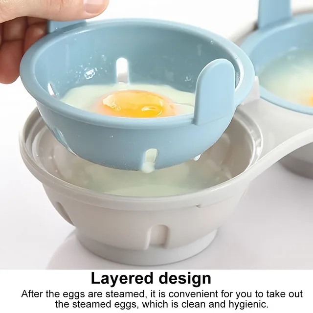 Cocedor de Huevos Microondas,Hervidor de Huevos Duros Con Capacidad Para 4,Cuece  Huevos Microondas Fabricante De Huevos Duros Cocción Rápida,Diseño Compacto  para Bollos,Pan y Albóndigas al Vapor : : Hogar y cocina