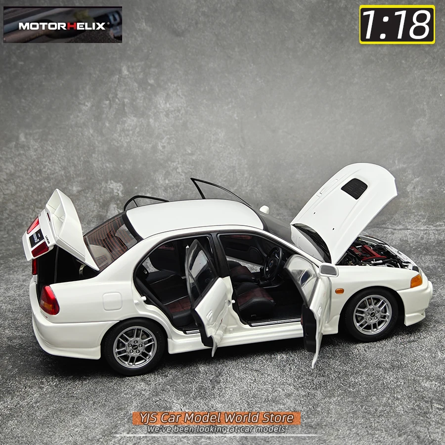 MOTORHELIX 1/18 ランサーエボリューションⅣ 1/18 Motorhelix Mitsubishi Lancer Evo Evolution IV (Red