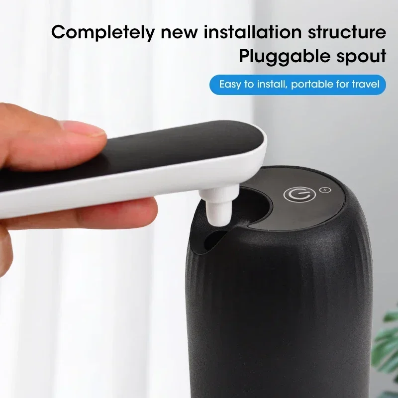 Drinking Water Bottle Pump Automatic Portable USB One Click