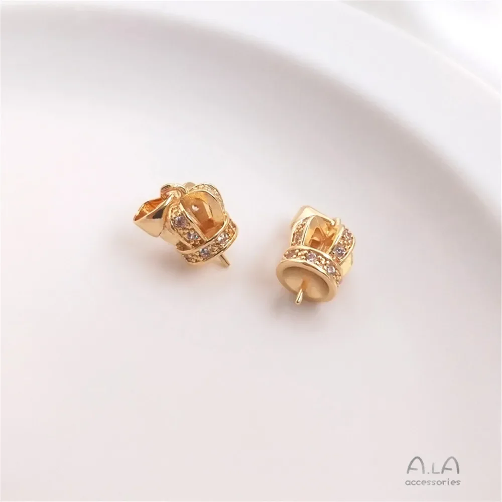 Рисунок 4 - 14K позолоченная инкрустированная циркониевая корона