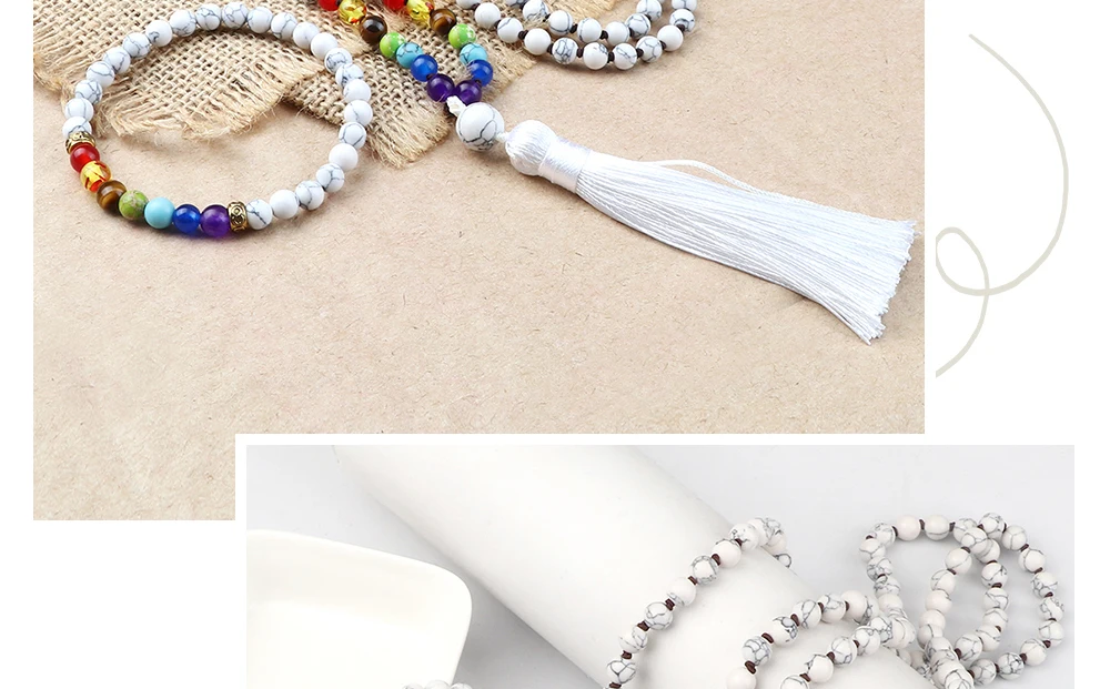 Yoga and Chakra Necklace Set 